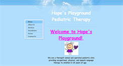 Desktop Screenshot of hopesplaygroundinc.com